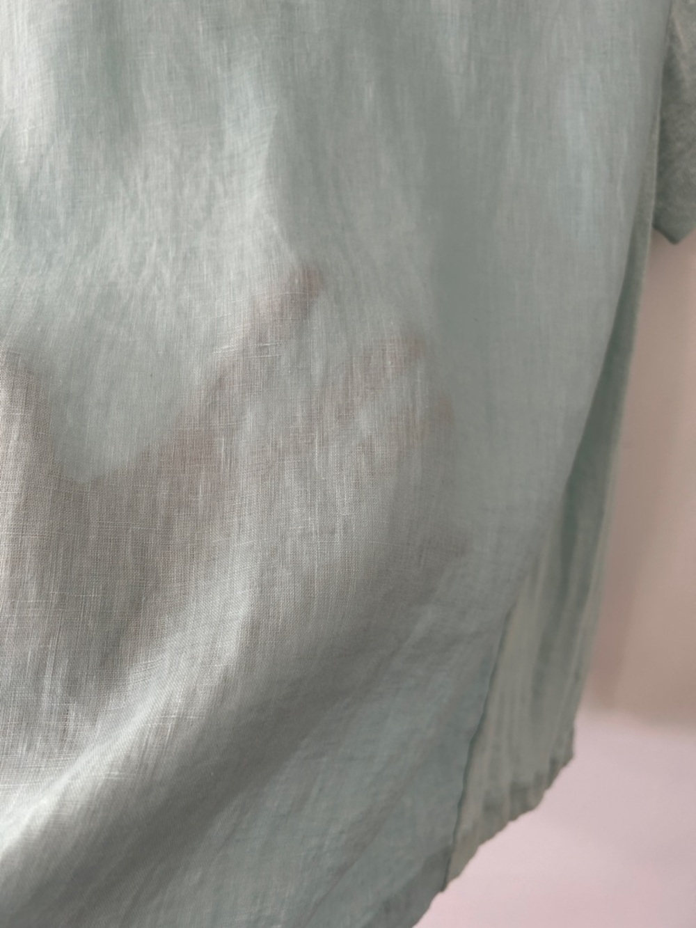 J.Jill Love Linen Top Women’s S Green Lightweight Flowy Short Sleeve Casual - Picture 13 of 14